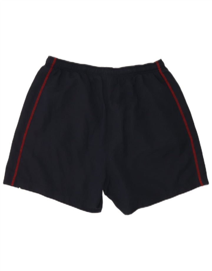 Reebok Mens Graphic Sport Shorts Grande Azul Marino Poliéster