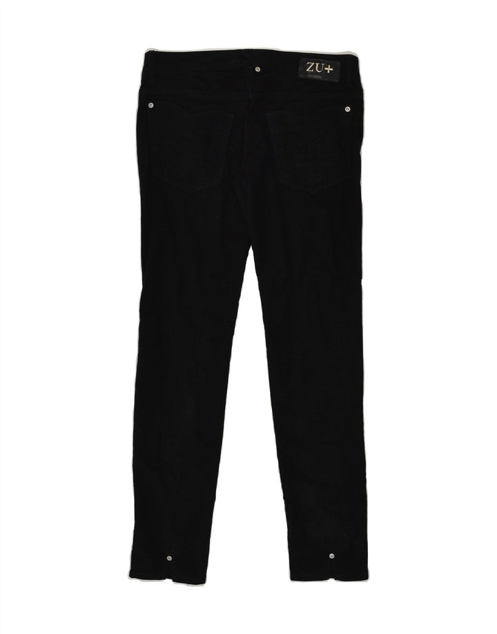 ZU ELEMENTS Womens Skinny Jeans W29 L30 Black Cotton | Vintage Zu Elements | Thrift | Second-Hand Zu Elements | Used Clothing | Messina Hembry 