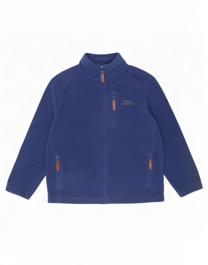 Weird Fish Chaqueta polar para hombre UK 38 Medium Azul marino Poliéster