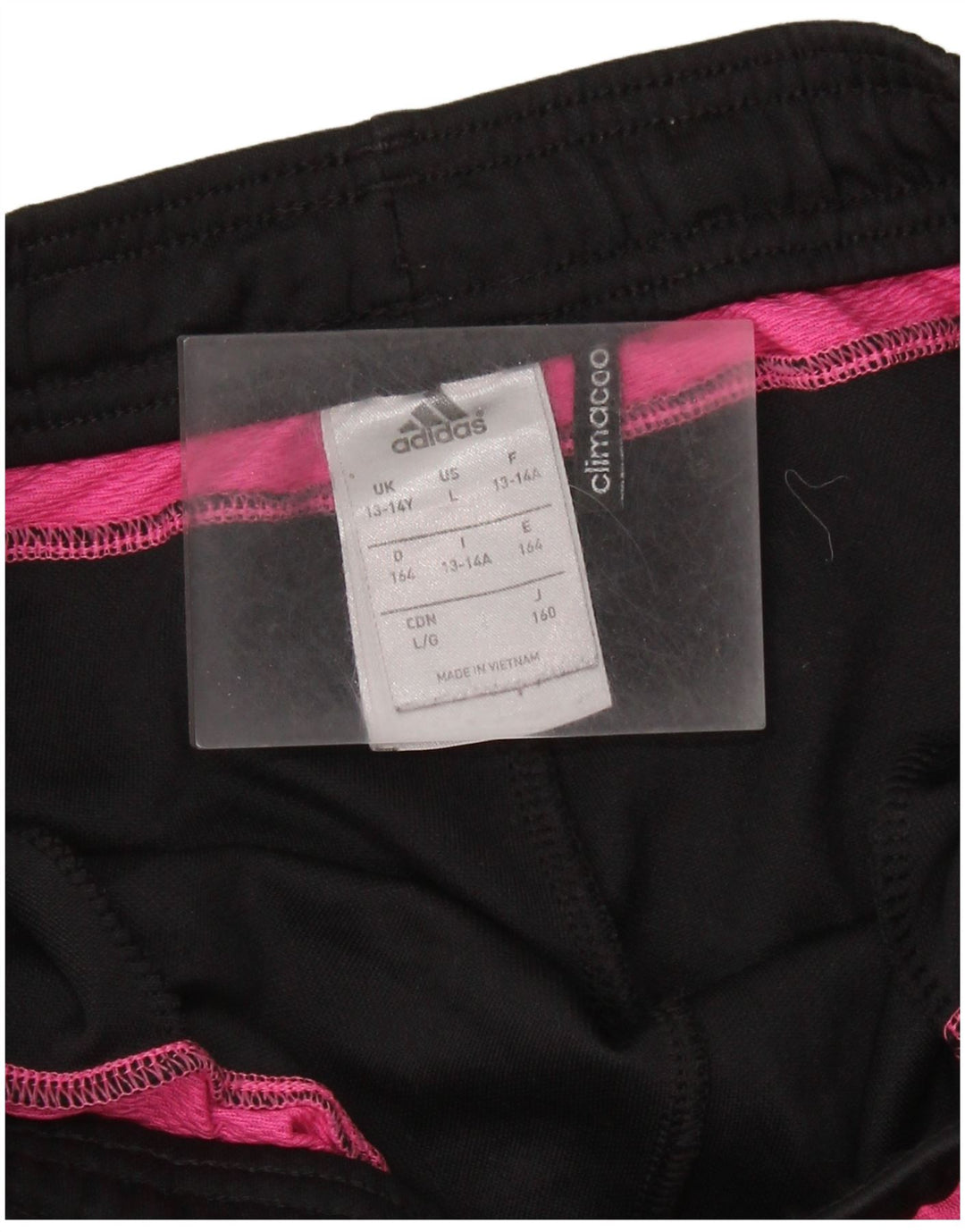 ADIDAS Pantalón Chándal Climacool Niña 13-14 Años Negro Poliéster