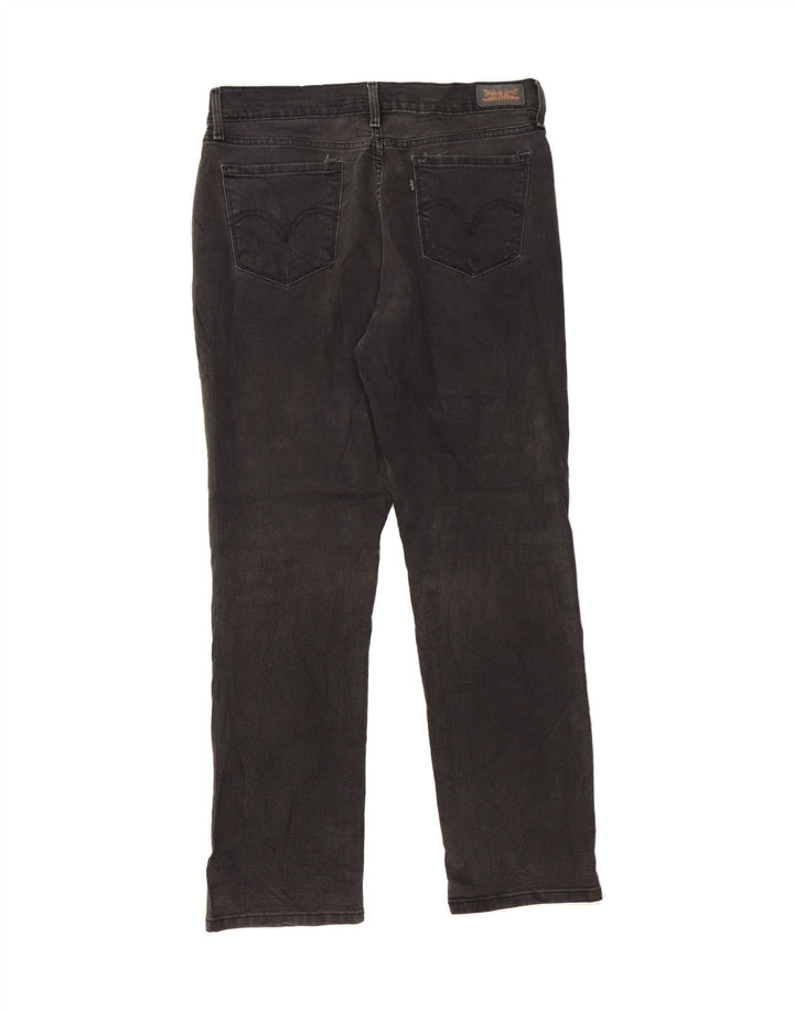LEVI'S Womens 505 Straight Jeans US 8 Medium W29 L30 Black Cotton Vintage Levi's and Second-Hand Levi's from Messina Hembry 