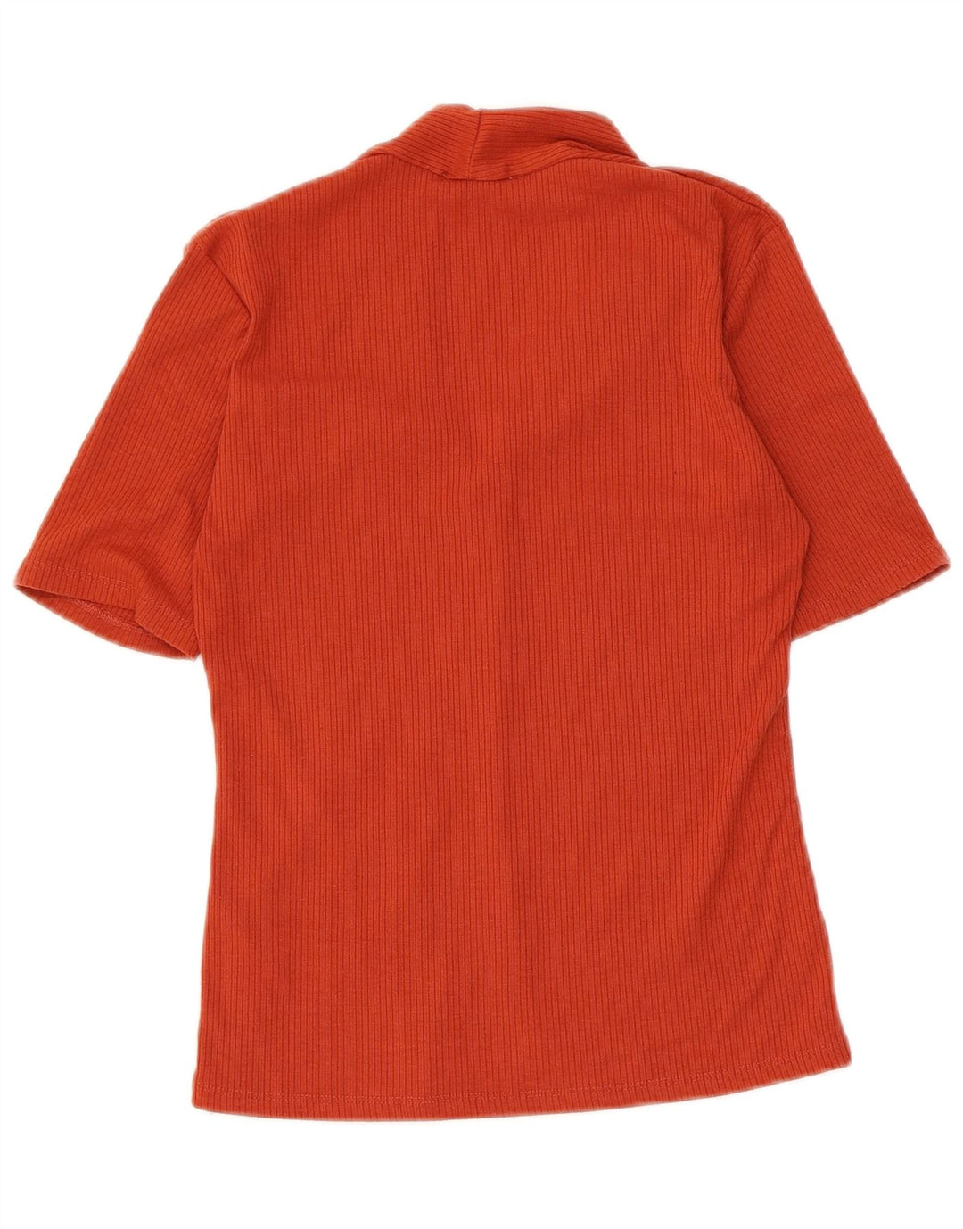Zara Mujer Blusa Top UK 8 Small Naranja