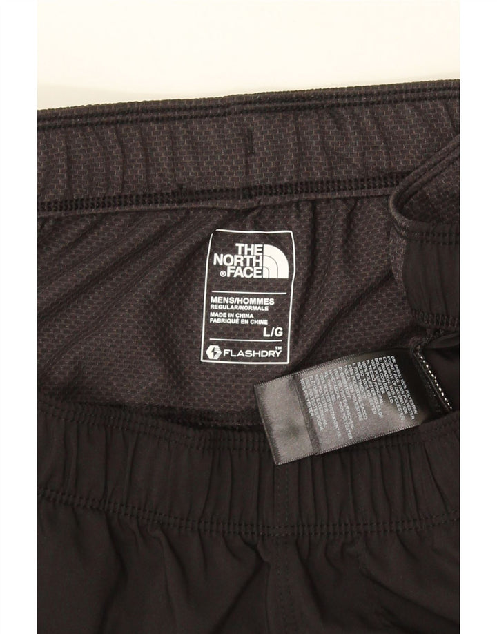 THE NORTH FACE Pantalones cortos deportivos para hombre Large Black Colourblock Poliéster