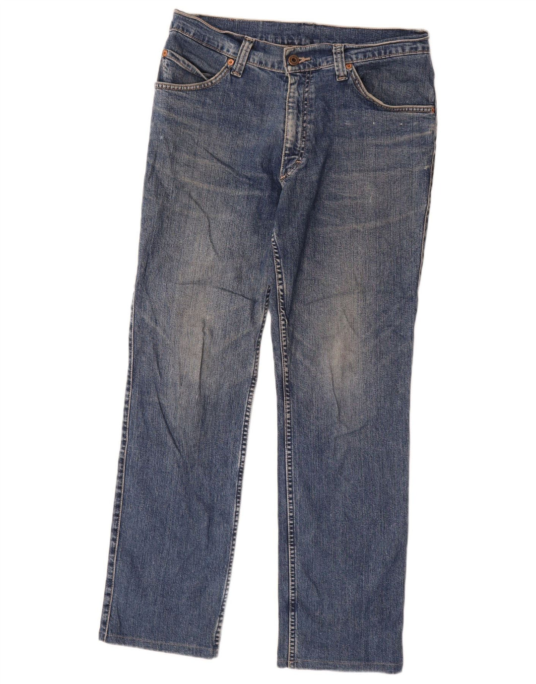 Mustang Vaqueros rectos Tramper para hombre W34 L29 Algodón azul