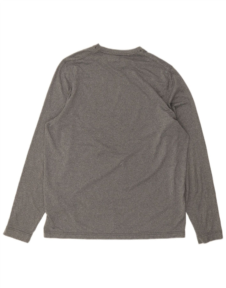 Under Armour Camiseta Cold Gear Hombre Manga Larga Poliéster Gris Medio