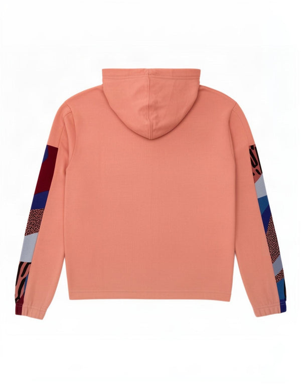 Adidas Sudadera con capucha y cremallera para niña 14-15 años Algodón color block rosa