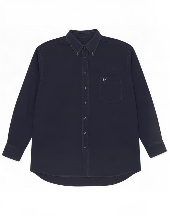Avirex Camisa Hombre 2XL Azul Marino Algodón