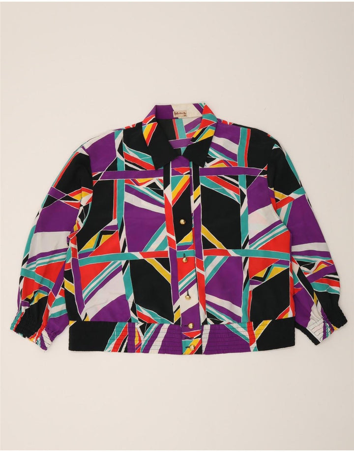 Blusa Corta Mujer Felicia IT 44 Medium Multicolor Geométrico