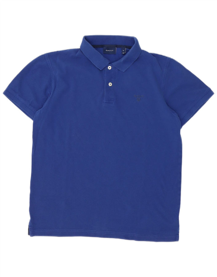 Gant Polo Hombre Azul Medio