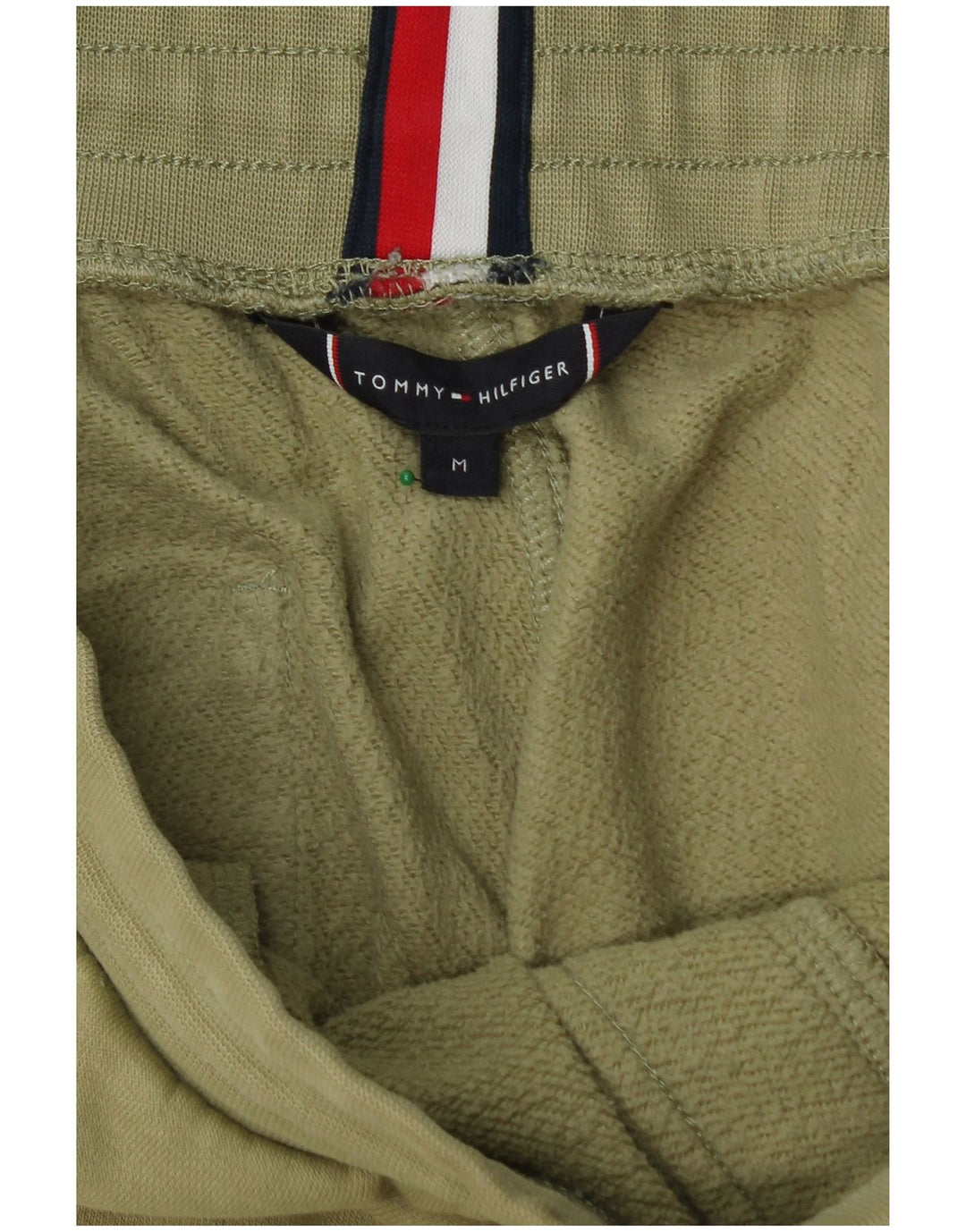 TOMMY HILFIGER Pantalones de chándal con estampado gráfico Joggers Verde medio