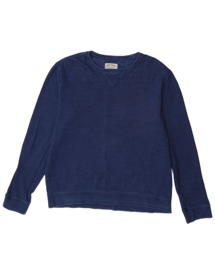 Sudadera con capucha para hombre Fat Face Jumper Medium Azul marino Algodón