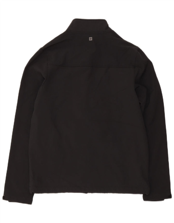 Chaqueta cortavientos con gráfico para hombre Mountain Warehouse UK 38 Medium Black