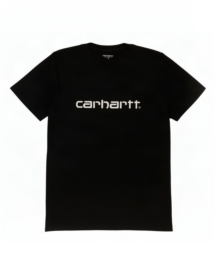 Carhartt - Camiseta gráfica para hombre, talla pequeña, algodón negro