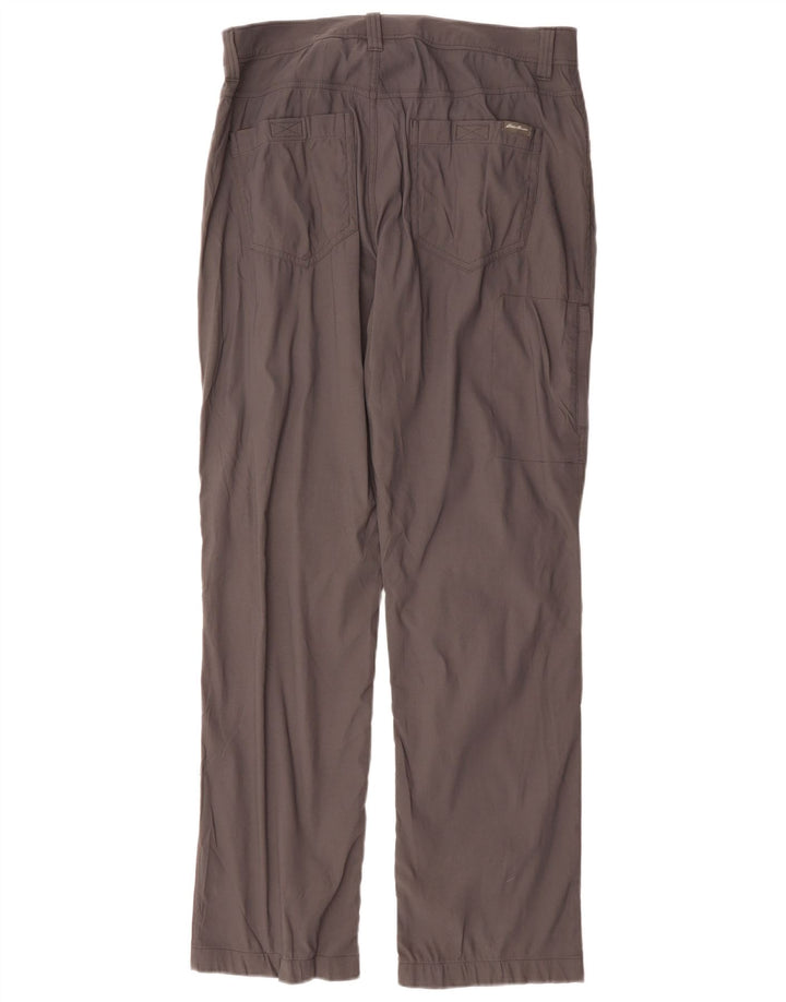EDDIE BAUER Pantalón cargo recto para hombre W32 L32 Gris