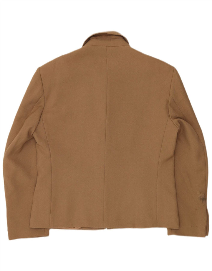 Chaqueta Blazer Mujer VINTAGE IT 48 XL Poliéster Marrón
