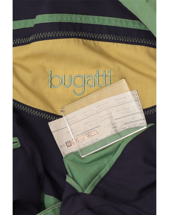 BUGATTI Chaqueta Bomber Hombre IT 50 Poliéster Verde Grande
