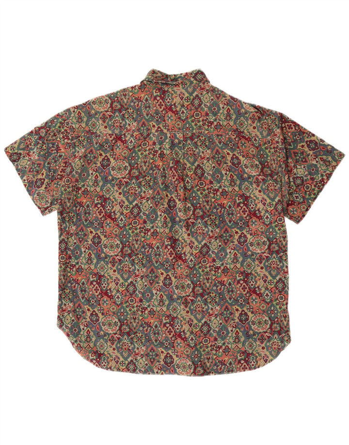 Belfe Camisa Oversize De Manga Corta Mujer IT 44 Medium Multicolor Floral