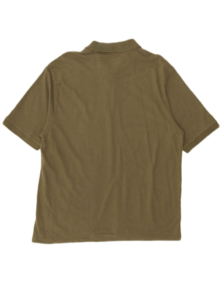 Izod Hombre Heritage Polo Polo Grande Caqui Algodón