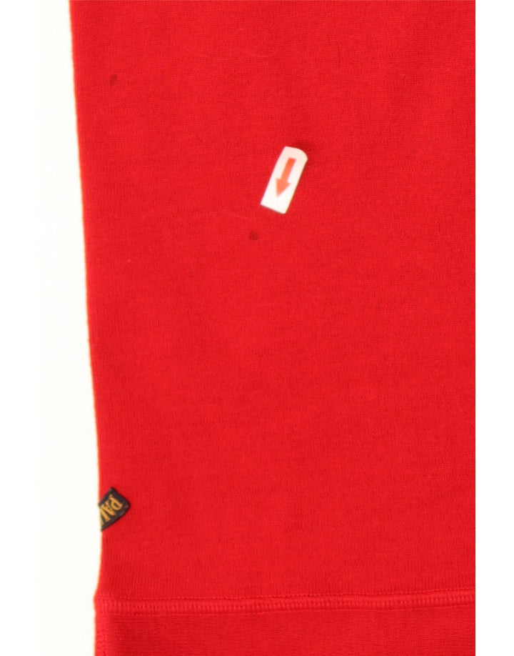 Paul & Shark - Jersey de cuello redondo para hombre, talla grande, color rojo