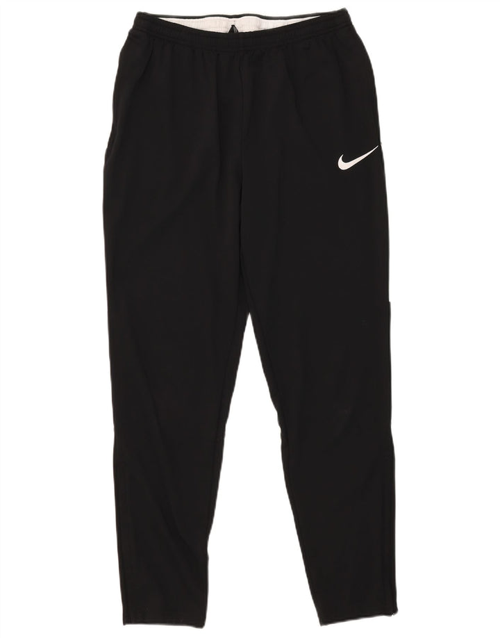 Pantalones De Chándal Nike Dri Fit Para Hombre Poliéster Color Block Negro Mediano