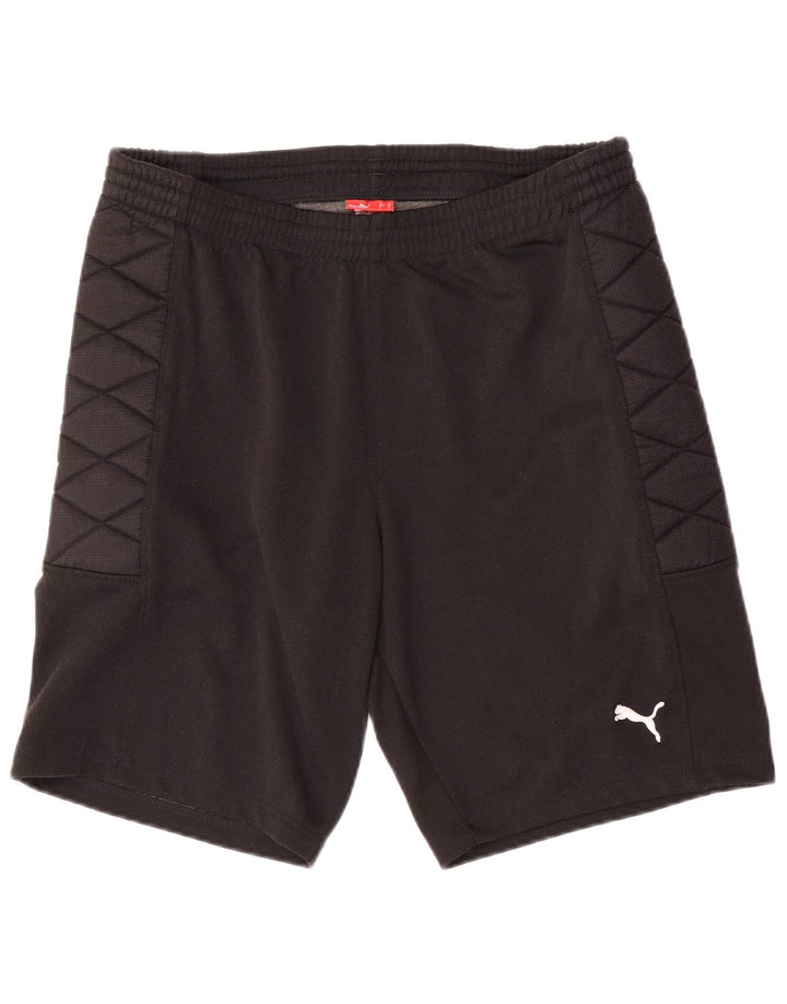 Puma Pantalones cortos deportivos para hombre XL Poliéster negro
