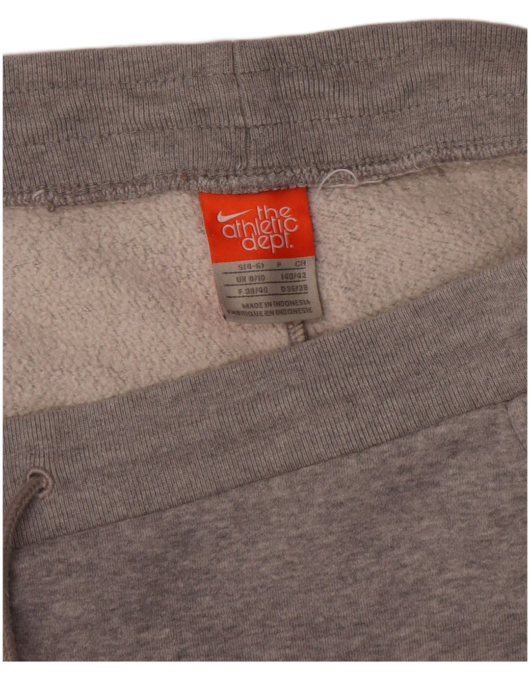 Nike - Pantalones de chándal para mujer, talla 8/10, talla pequeña, color gris moteado