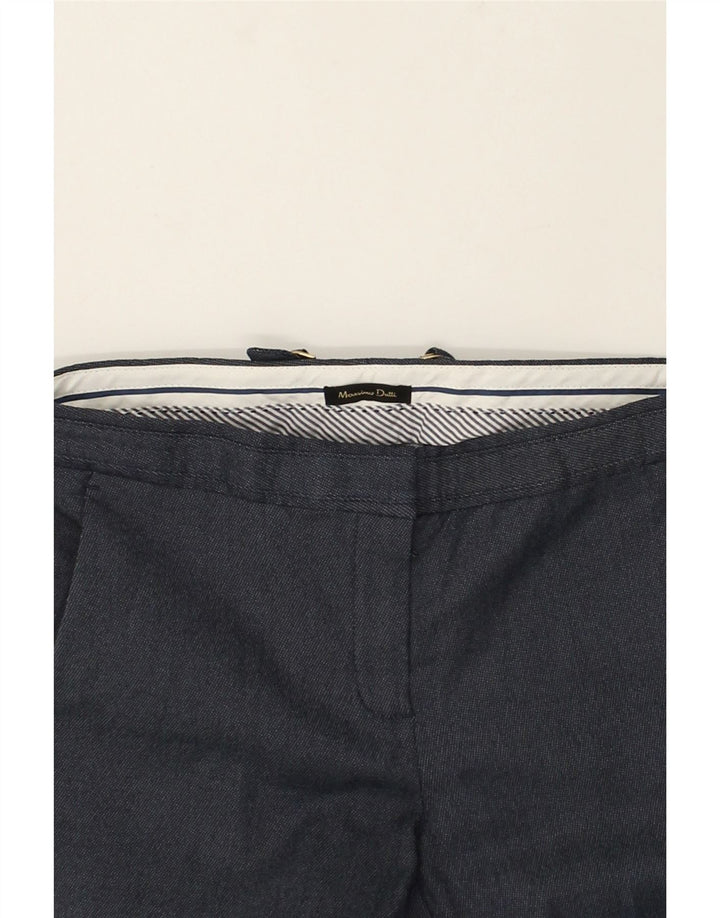 MASSIMO DUTTI Womens Slim Chino Trousers EU 38 Medium W28 L30  Navy Blue | Vintage Massimo Dutti | Thrift | Second-Hand Massimo Dutti | Used Clothing | Messina Hembry 