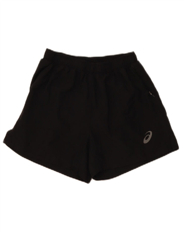 Asics - Pantalones cortos deportivos para hombre, talla pequeña, color negro