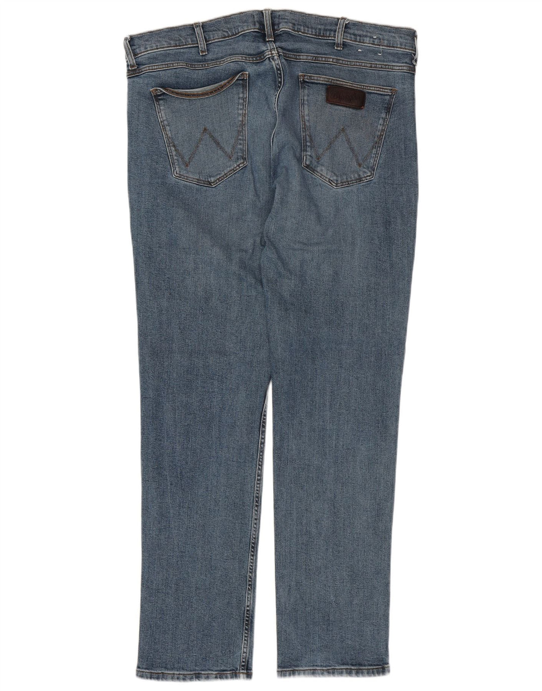 WRANGLER Vaqueros rectos Greensboro para hombre W40 L34 Algodón azul