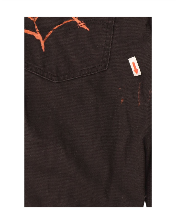 Jack & Jones Vaqueros rectos para hombre W32 L32 Algodón negro