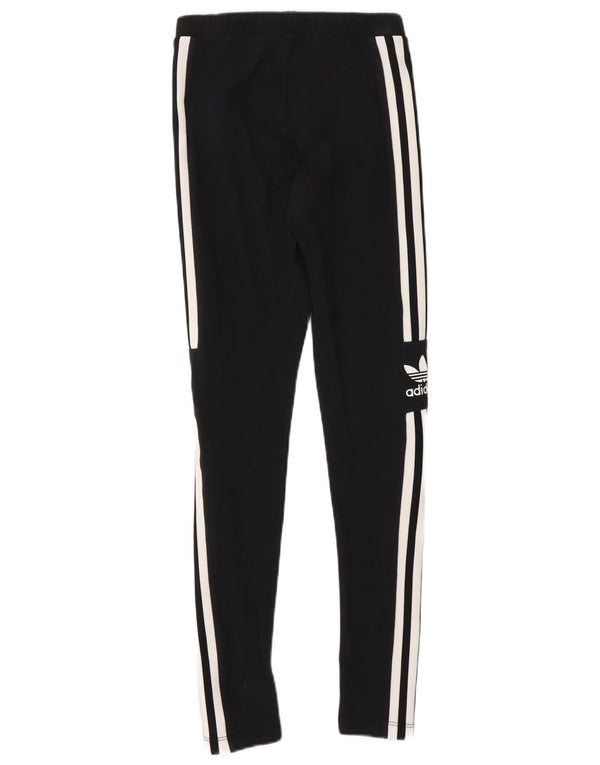 Adidas Leggings gráficos para mujer UK 4 XS Algodón negro