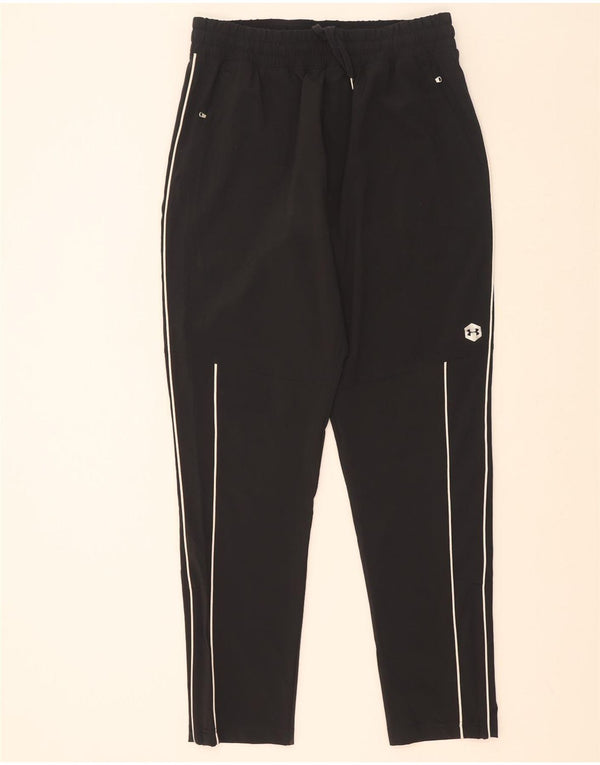 Under Armour Pantalones de chándal para mujer UK 44 Grande Negro Geométrico