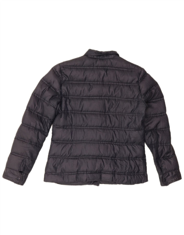 Aspesi Chaqueta acolchada para mujer UK 40 Mediana Azul marino Poliéster