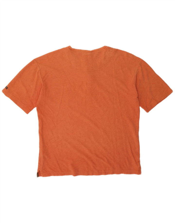 Columbia Camiseta Regular para Hombre Top Medium Naranja Algodón