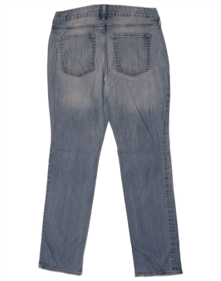 Eddie Bauer Jeans rectos con curvas para mujer US 6 Medium W28 L29 Algodón azul