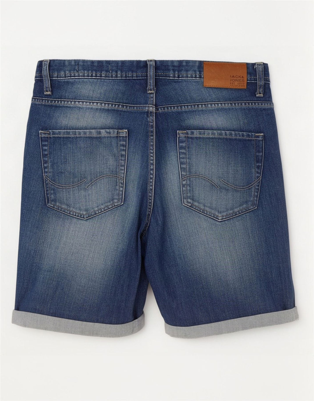 Jack & Jones Shorts vaqueros para hombre W36 Large Blue Cotton