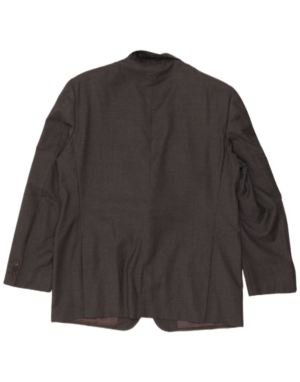 Chaqueta tipo blazer de 2 botones para hombre de Tasmania IT 52 XL Lana gris