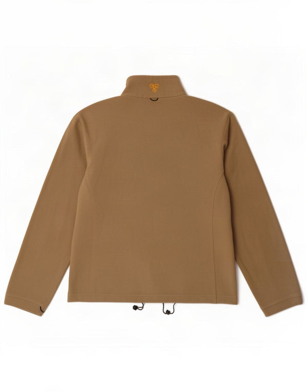 Chaqueta polar para mujer Jack Wolfskin UK 12 Medium Khaki Poliéster
