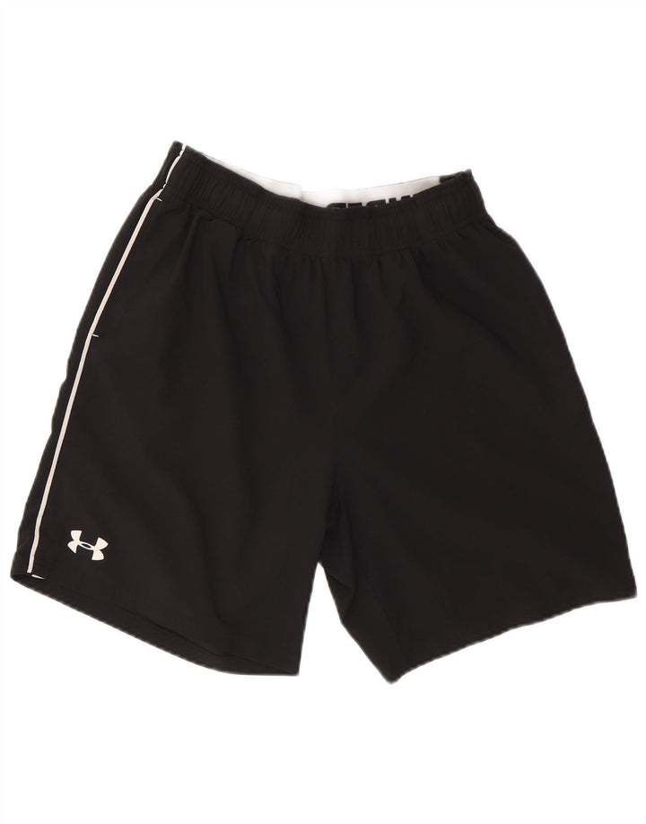 Under Armour Pantalón Corto Deportivo Hombre Negro Mediano Poliéster Deportivo