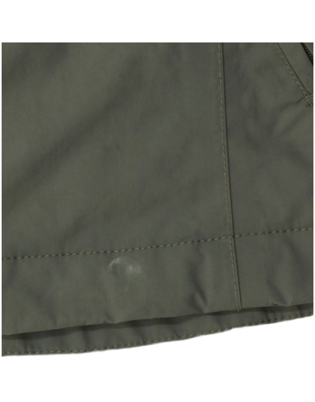 Napapijri Chaqueta impermeable para mujer UK 42 Poliamida verde medio