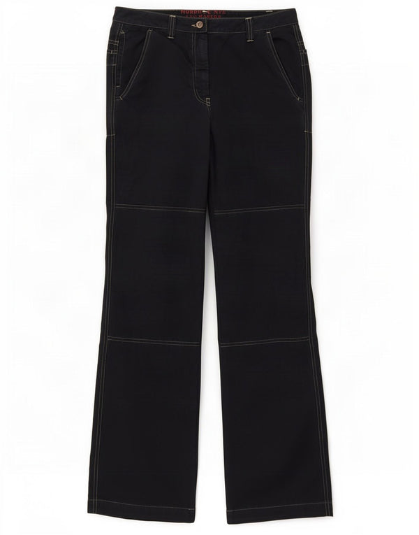 Murphy & Nye Pantalón recto Sailmakers para mujer W31 L33 Algodón azul marino