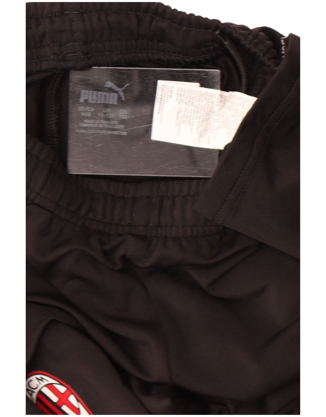 Puma - Pantalones de chándal para niño AC Milan (11-12 años), color negro