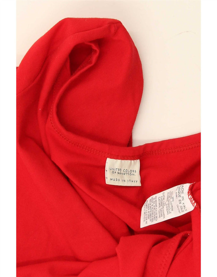 Body Benetton Mujer UK 8 Small Rojo