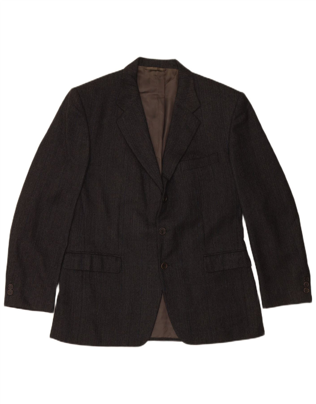 ING LORO PIONA & CO. Chaqueta tipo blazer para hombre IT 52 XL Espiga negra