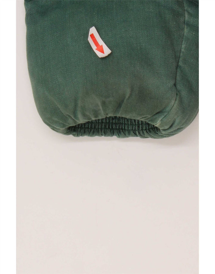 Tommy Hilfiger Chaqueta acolchada para hombre UK 38 Algodón verde medio