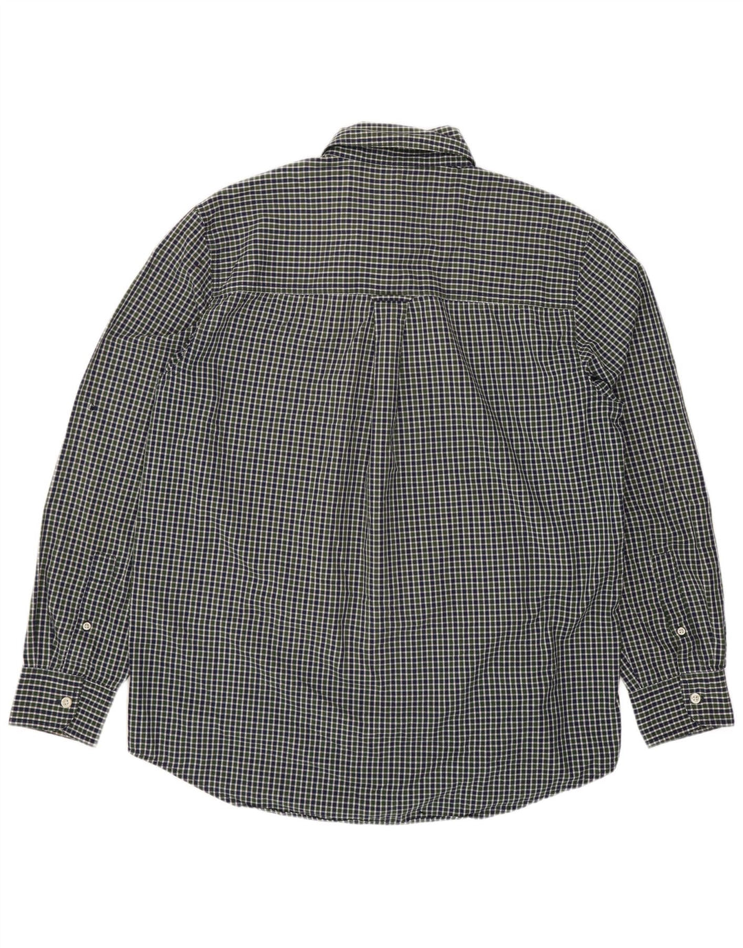 Chaps Camisa de corte clásico para hombre de algodón a cuadros verde medio