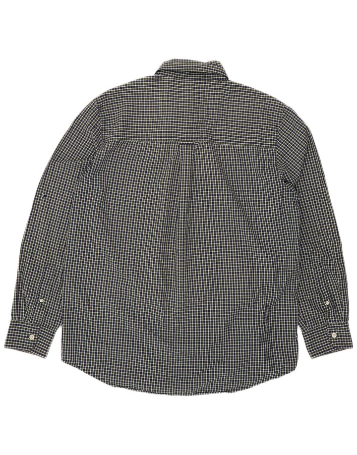Chaps Camisa de corte clásico para hombre de algodón a cuadros verde medio
