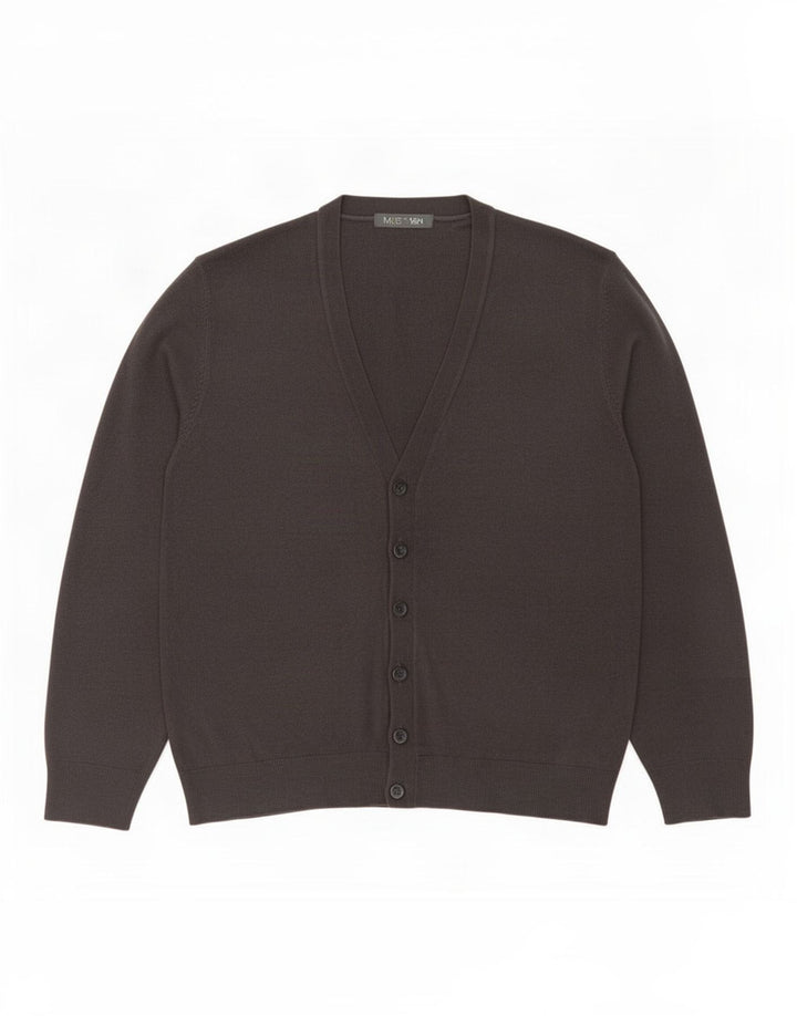 Marks & Spencer Suéter tipo cárdigan para hombre Acrílico gris grande