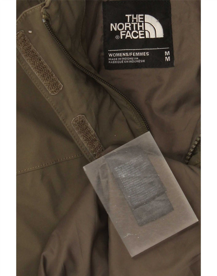 The North Face Chaqueta cortavientos con capucha para mujer UK 40 Medium Khaki