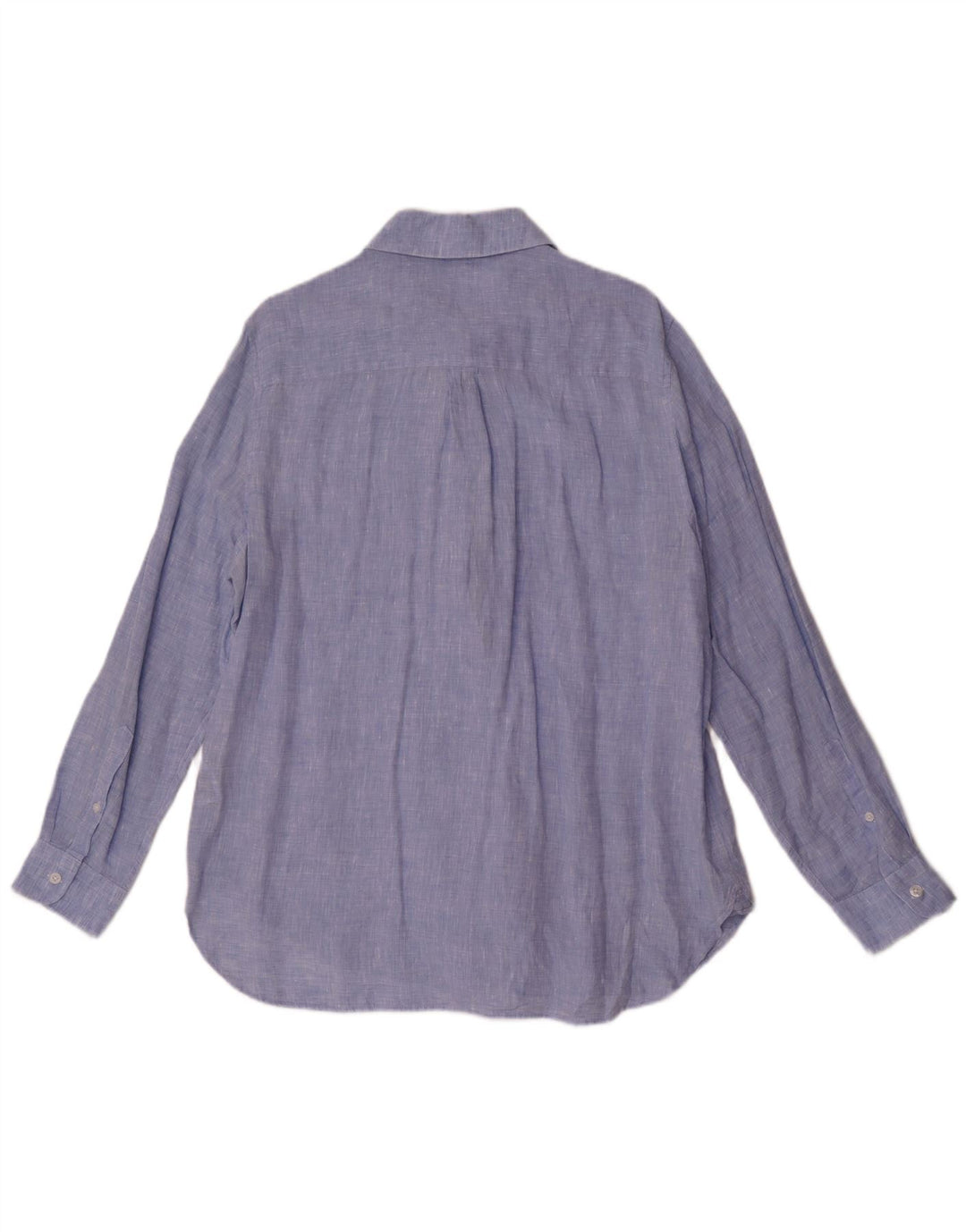 Camisa Reiss para mujer Reino Unido 44 Grande Lino azul